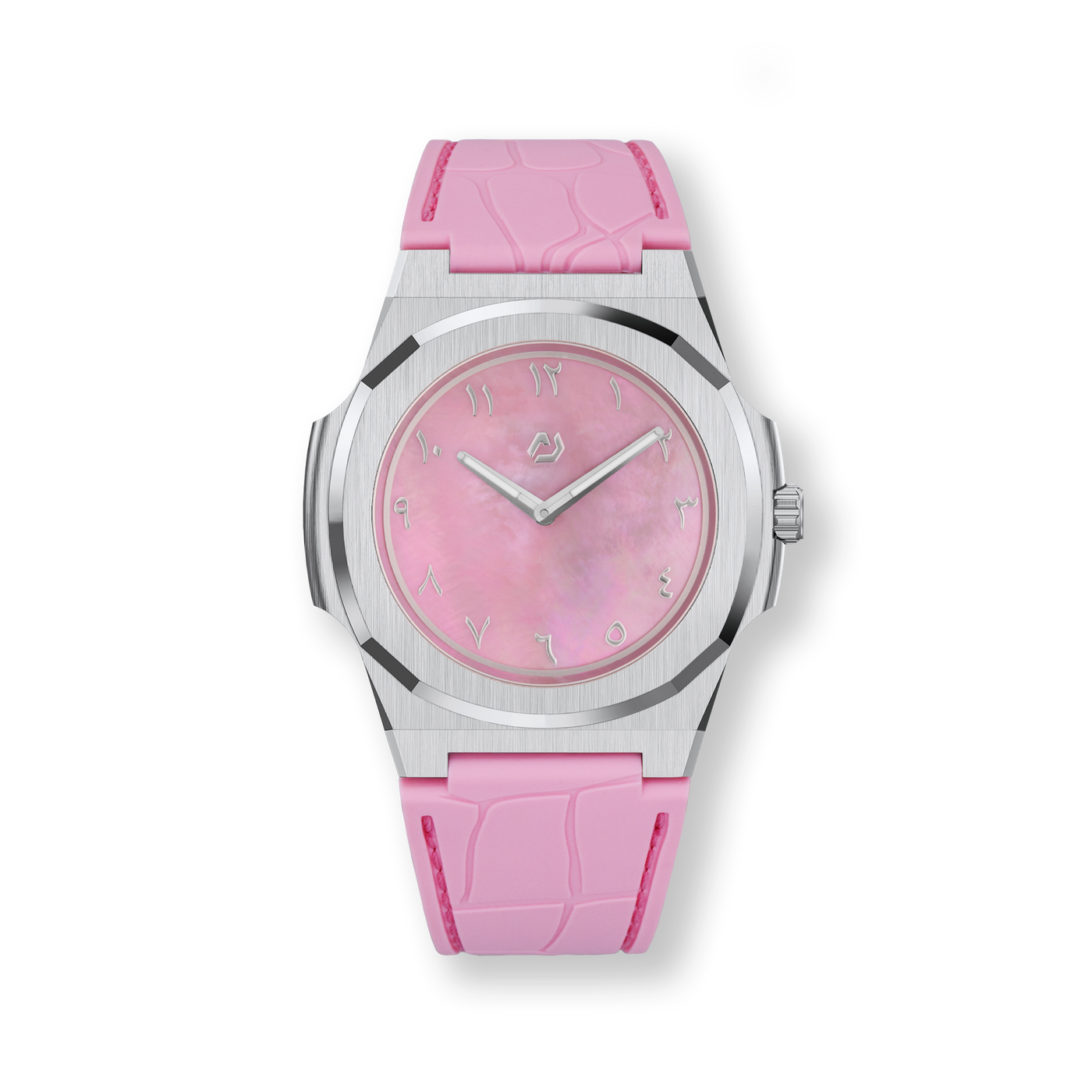 MS MOP Silver Pink 38mm