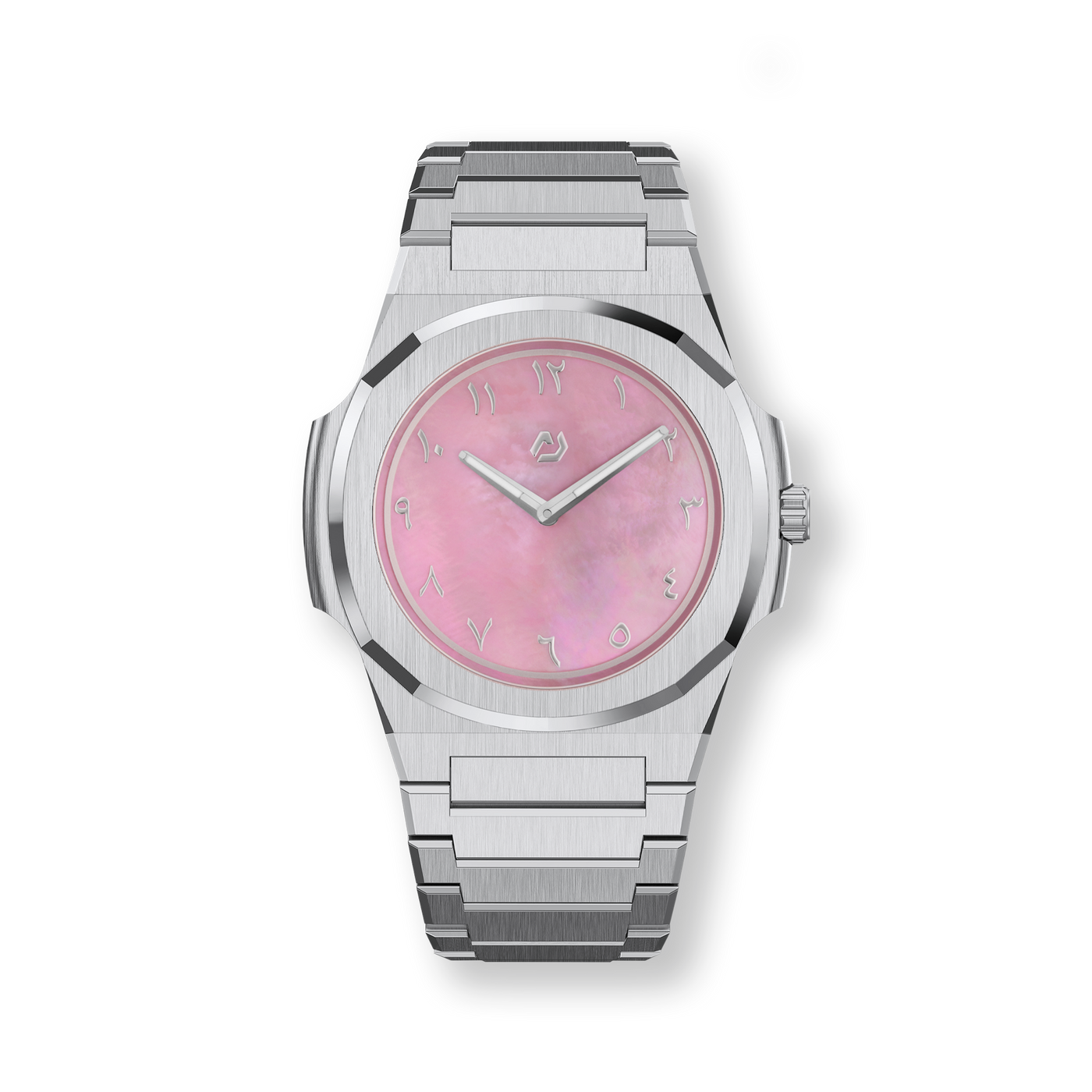 MS MOP Silver Pink 38mm