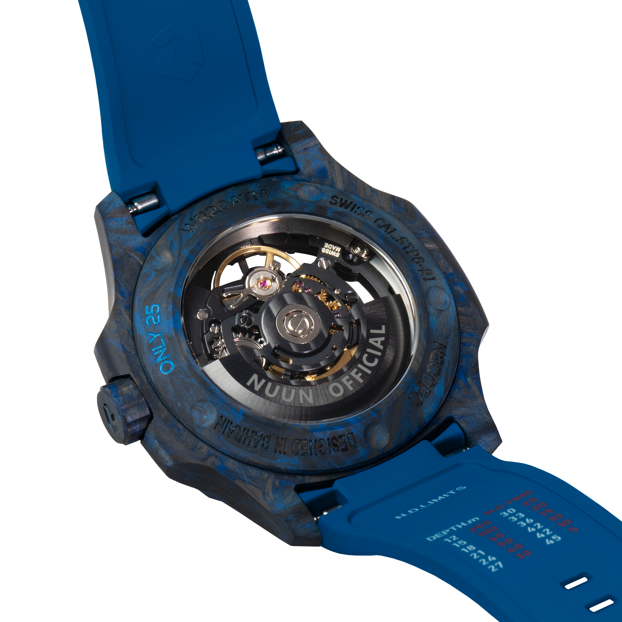 Royal Blue Xkeleton 40.5mm – Limited Edition to 25 pieces Only