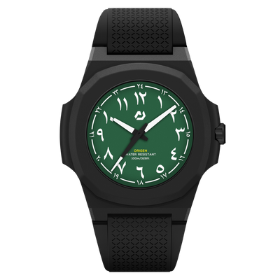 green watch , army watch , sport watch