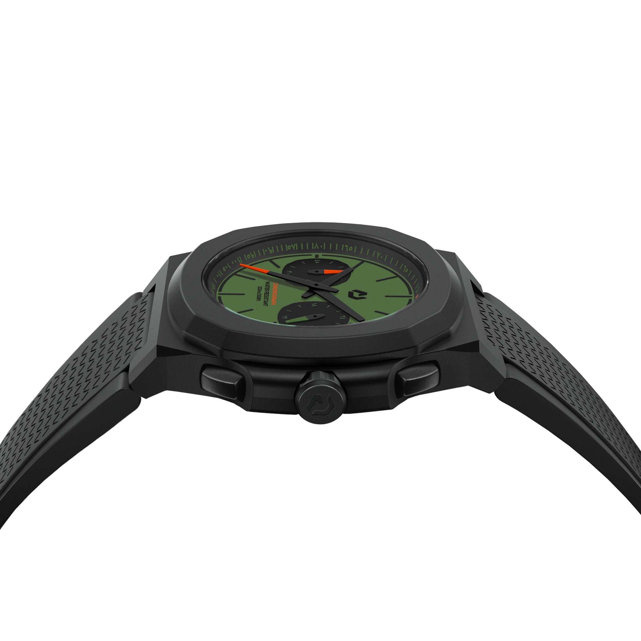 Chrono Nato Green Watch