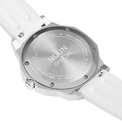 Quade 36mm MOP Silver Watch